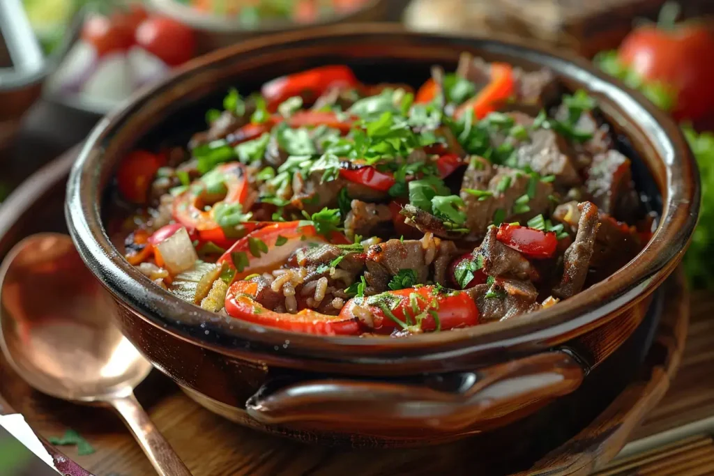 Pastırmalı patates, Kayseri mutfağından