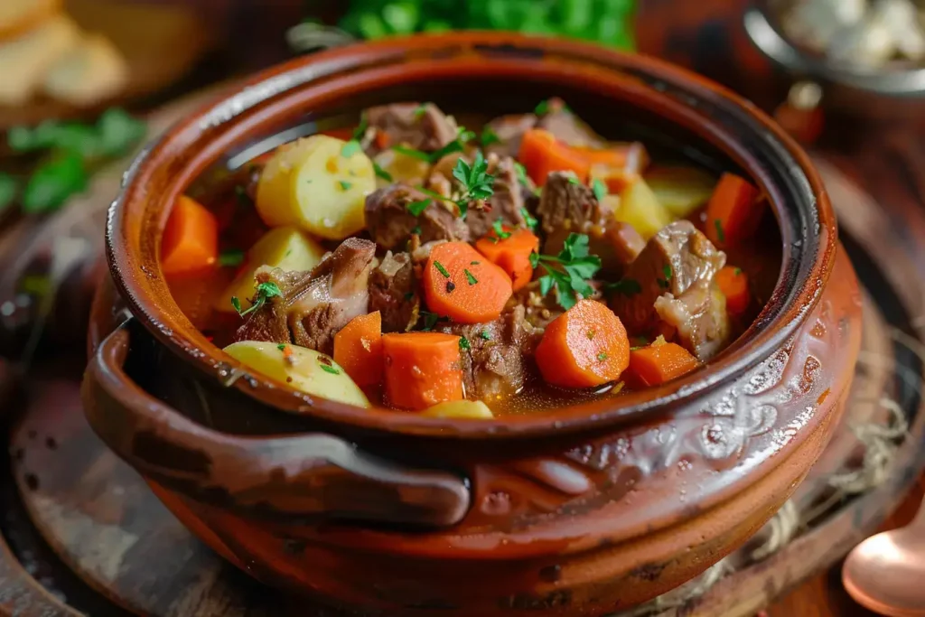 Eskişehir mutfağından sebzeli kuzu yemeği